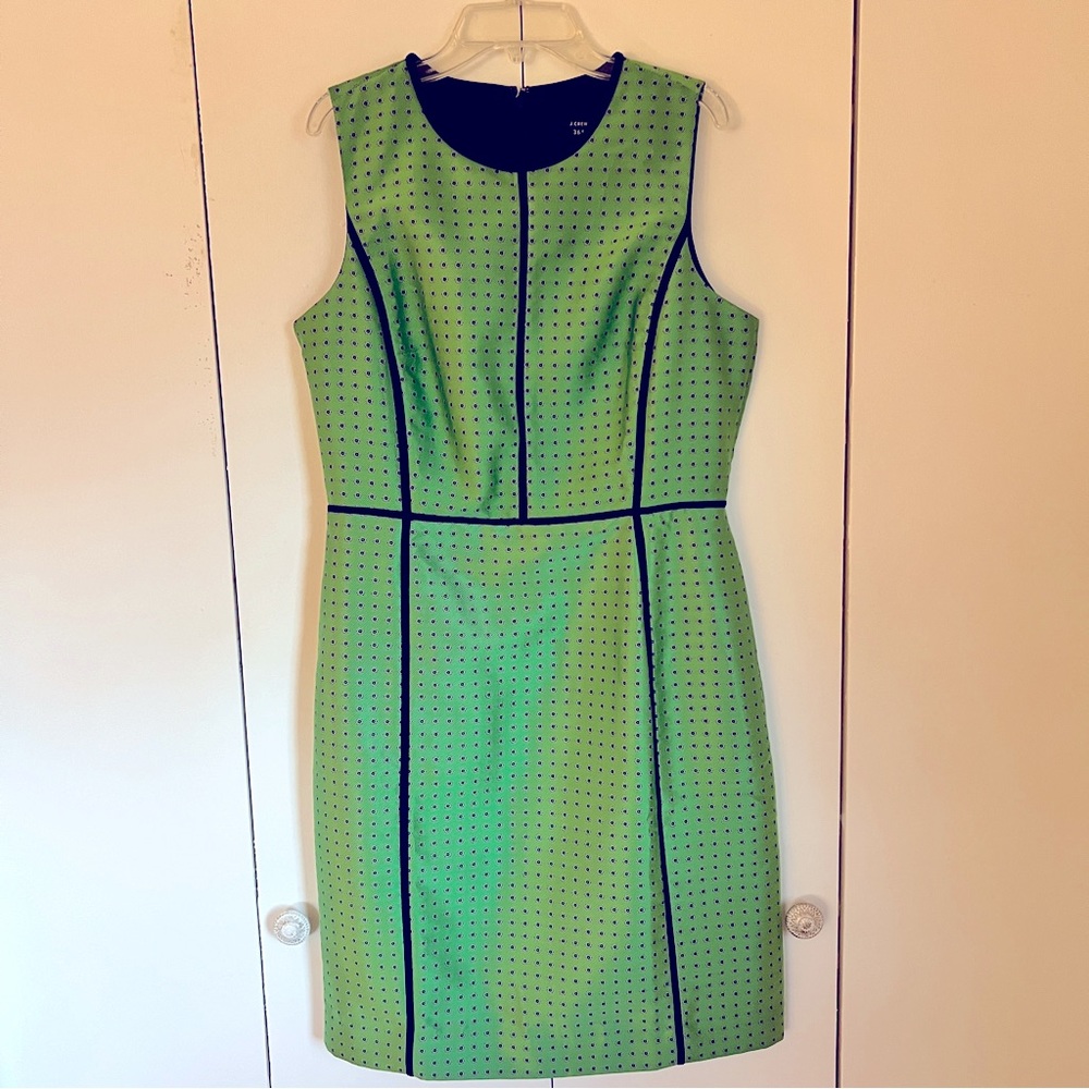 J. Crew 365 Green Work Dress Size 10